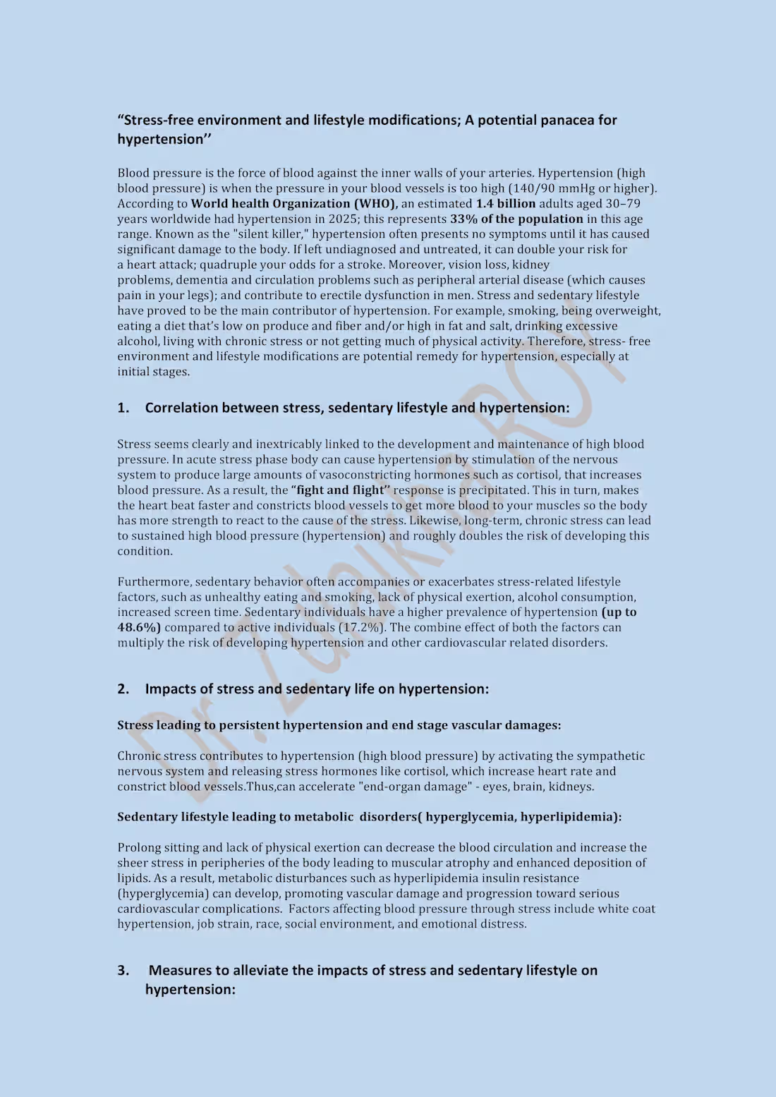 Cover image for medical writer and researcher 