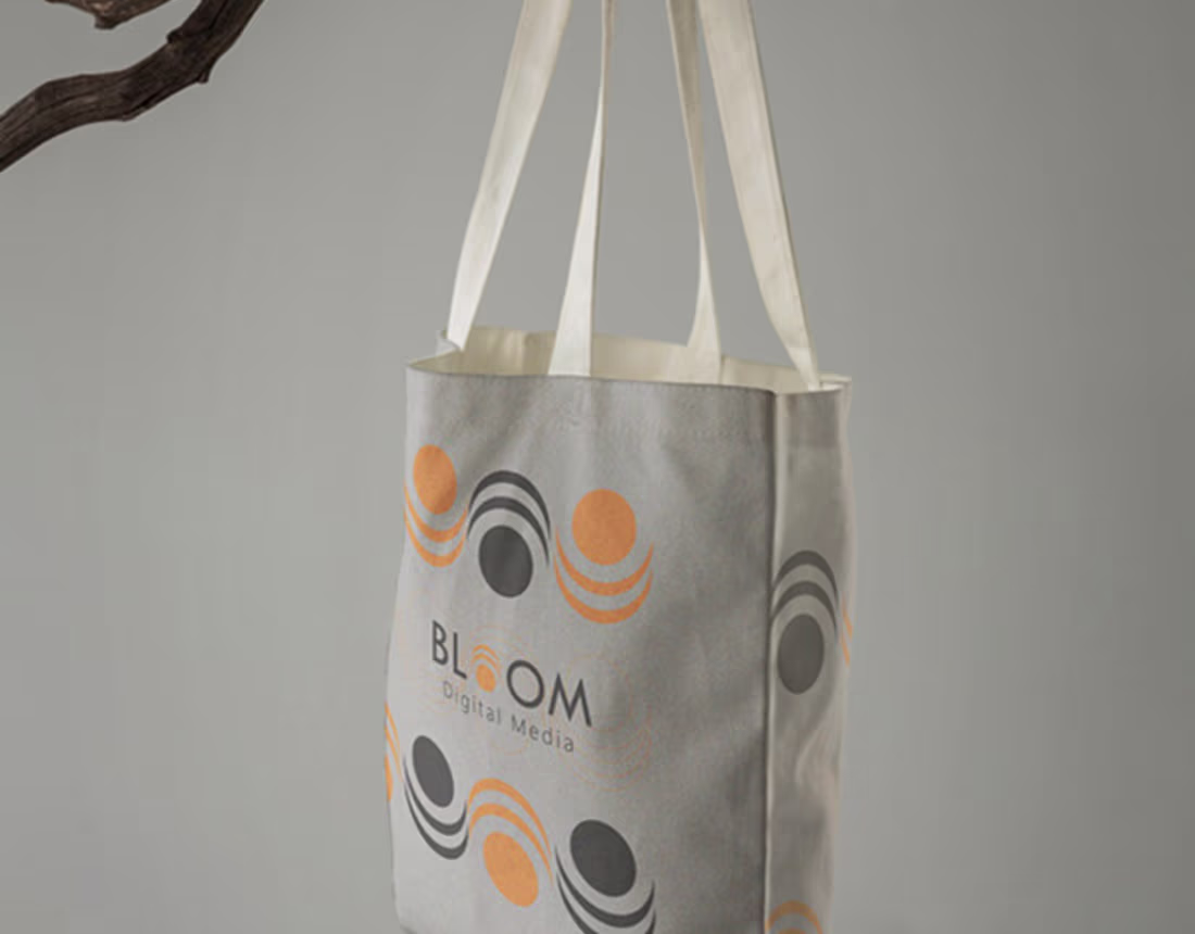 Cover image for Bloom digital media brand identity