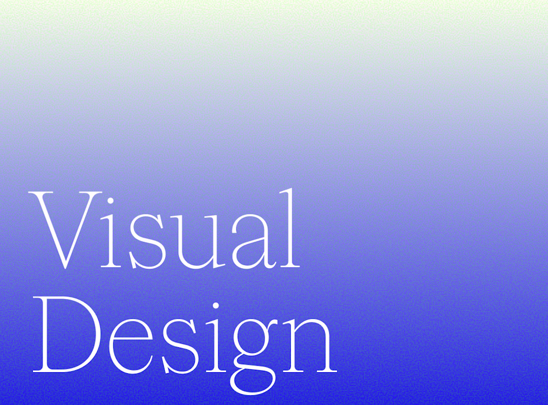 Cover image for Visual design