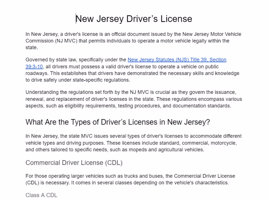 Cover image for Comprehensive Guide to Obtaining a Driver's License in U.S. Stat