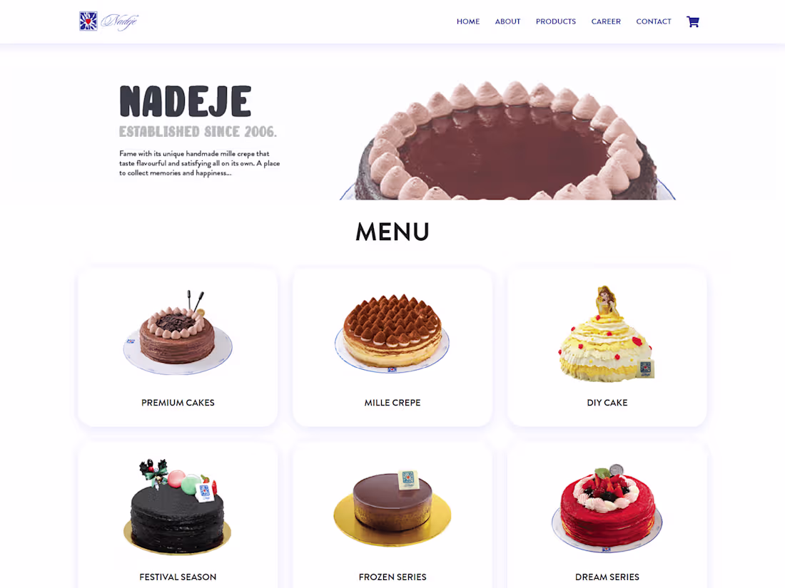 Cover image for Build a Website - Nadeje