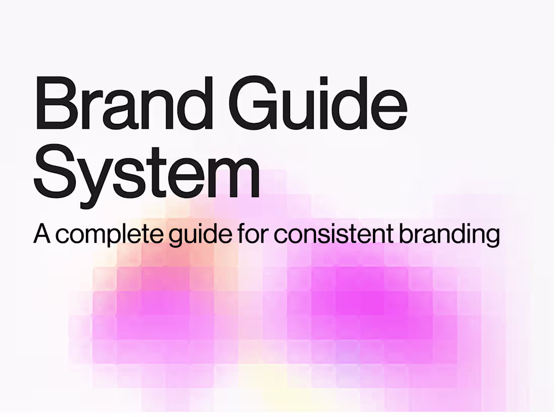 Cover image for Brand Guidelines System