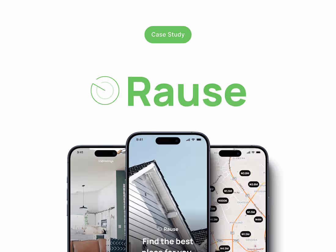 Cover image for Rause - Real Estate App :: Behance
