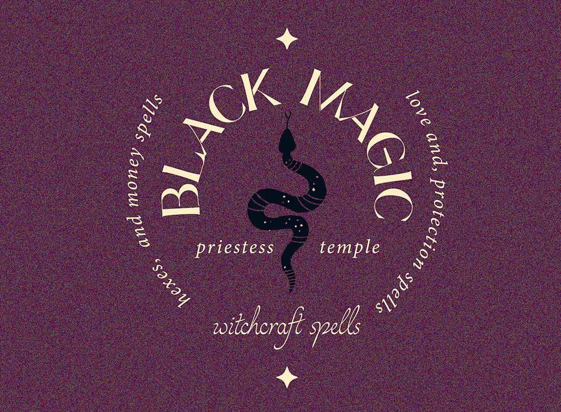 Cover image for Black Magic Temple Brand Design 