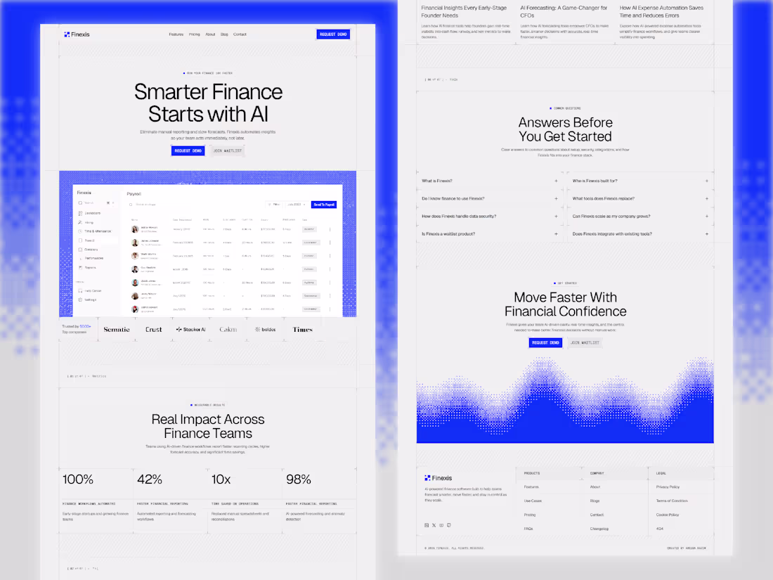 Cover image for Finexis Premium SaaS Site