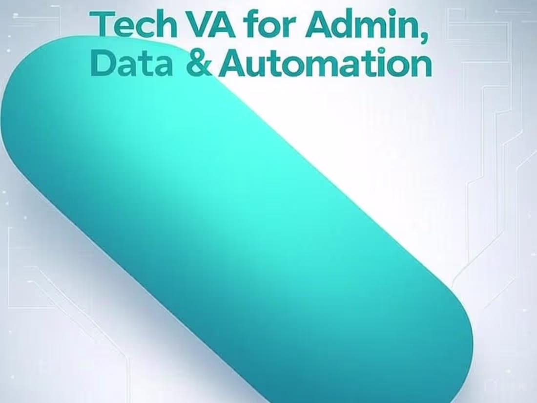 Cover image for Reliable Tech-Savvy Virtual Assistant for Admin Tasks