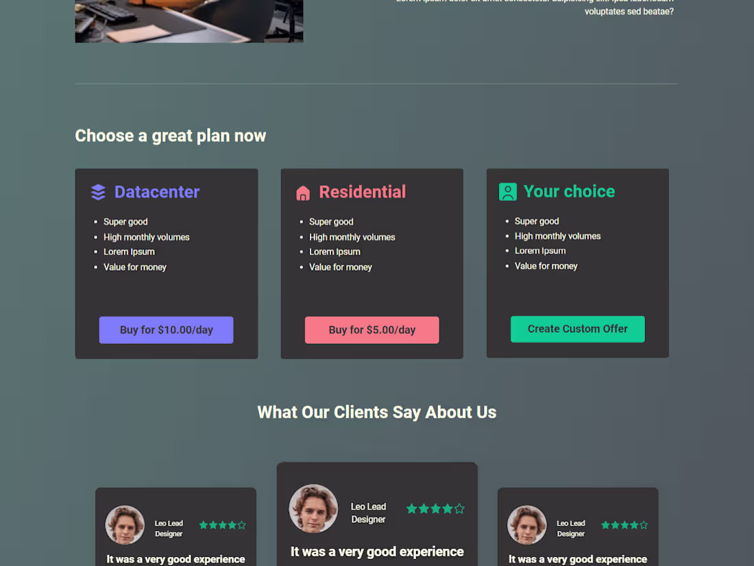 Cover image for Develop Responsive Landing Page in React