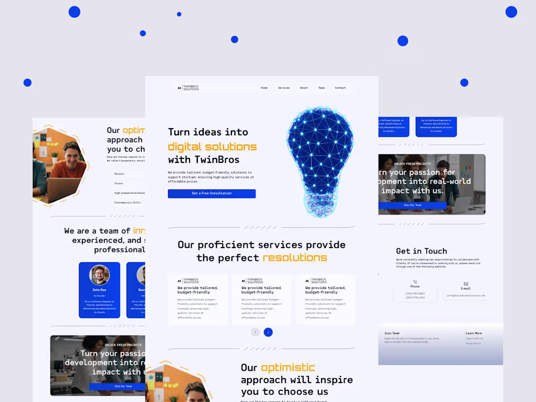 Cover image for Website & Landing Page Design