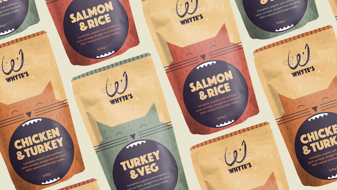 Cover image for Whyte's branding & illustration