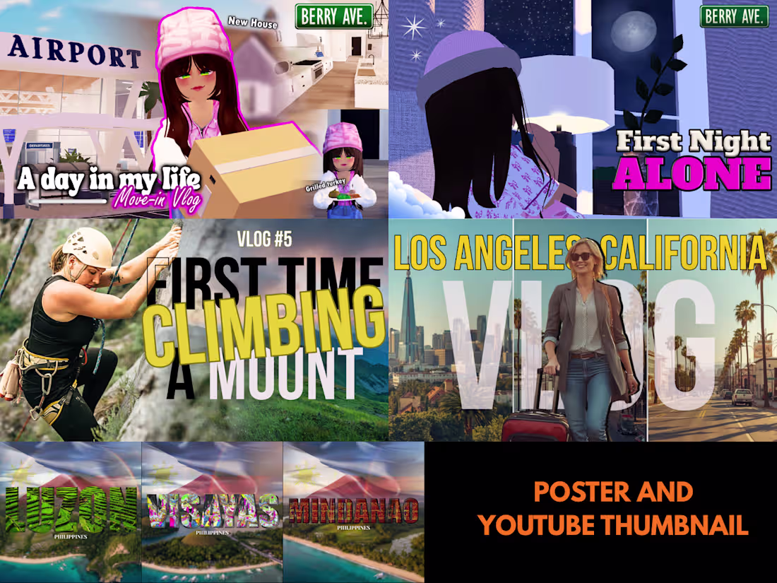 Cover image for More Youtube Thumbnails and Posters