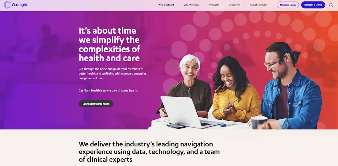 Cover image for Castlight: AWS to WP Engine & Webflow Blog Migration