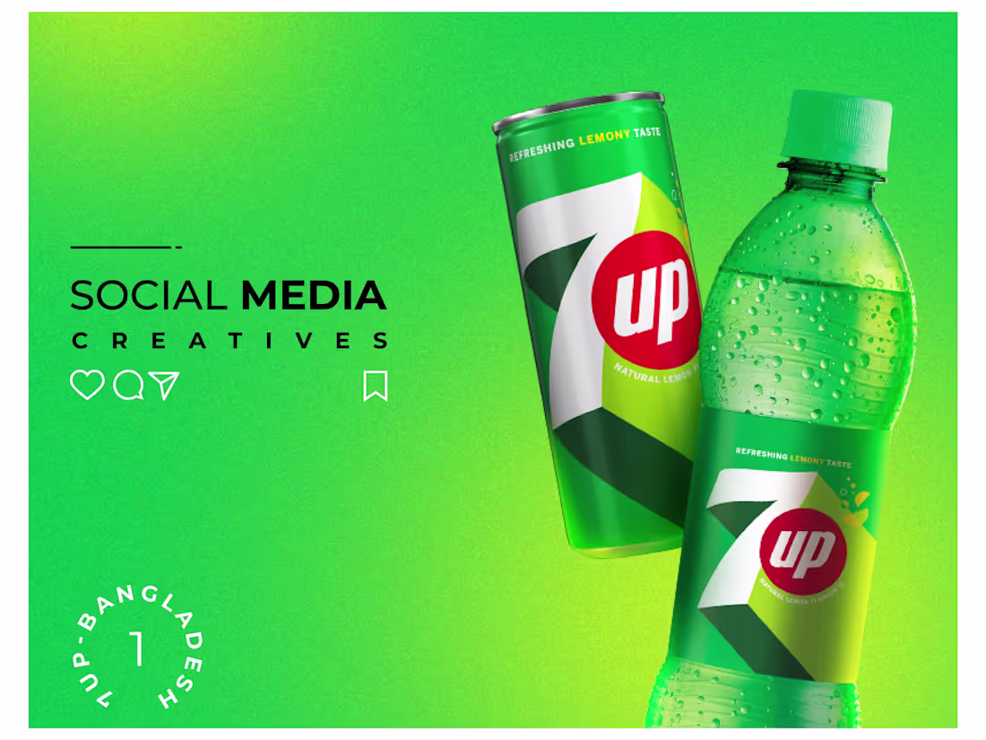 Cover image for 7up Social Media Designs :: Behance