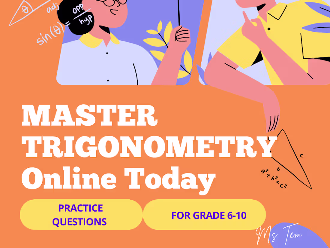 Cover image for MASTER TRIGONOMETRY WITH ME GRADE 6-10