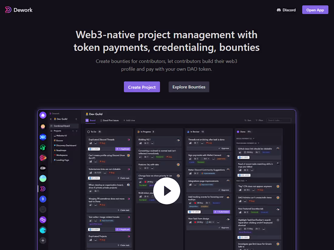 Cover image for Dework