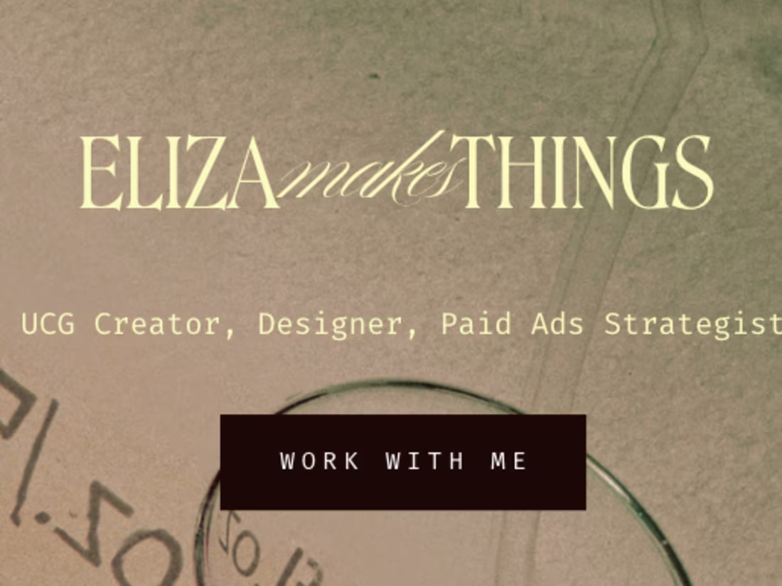 Cover image for Eliza Makes Things Portfolio