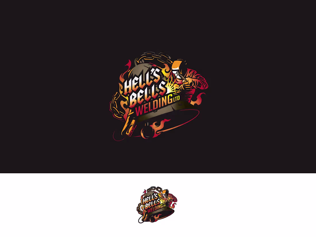 Cover image for Hell's Bells Welding Logo
