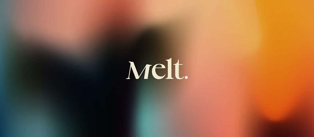Cover image for Melt. Lollies branding