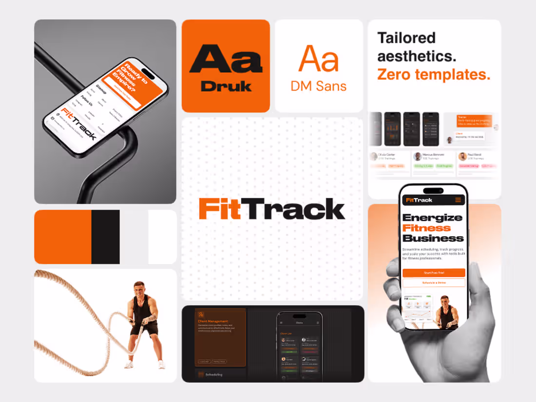 Cover image for Web Design | Landing Page | Fitness Management