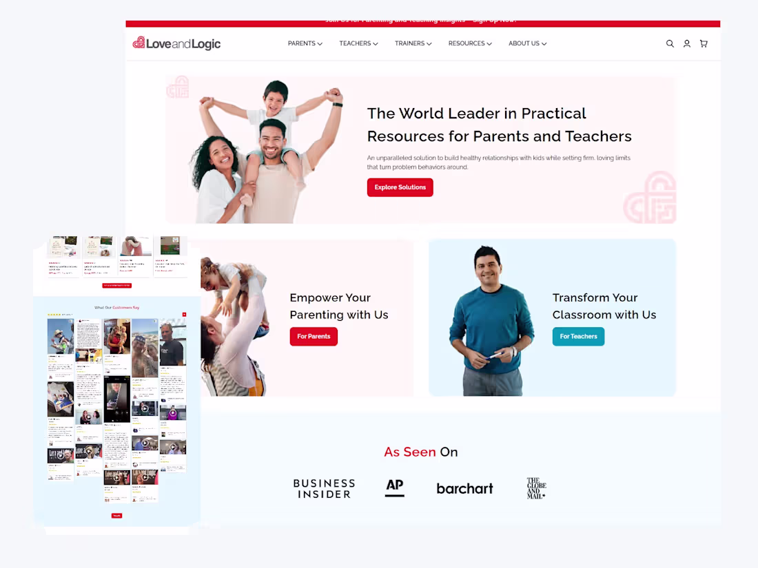 Cover image for Love & Logic Kajabi Platform Development