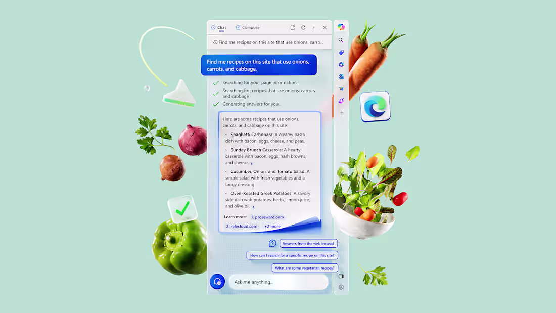 Cover image for Microsoft Edge - Browse smarter with AI 