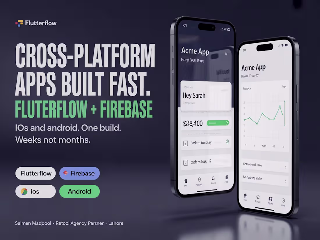 Cover image for FlutterFlow Mobile App Development
