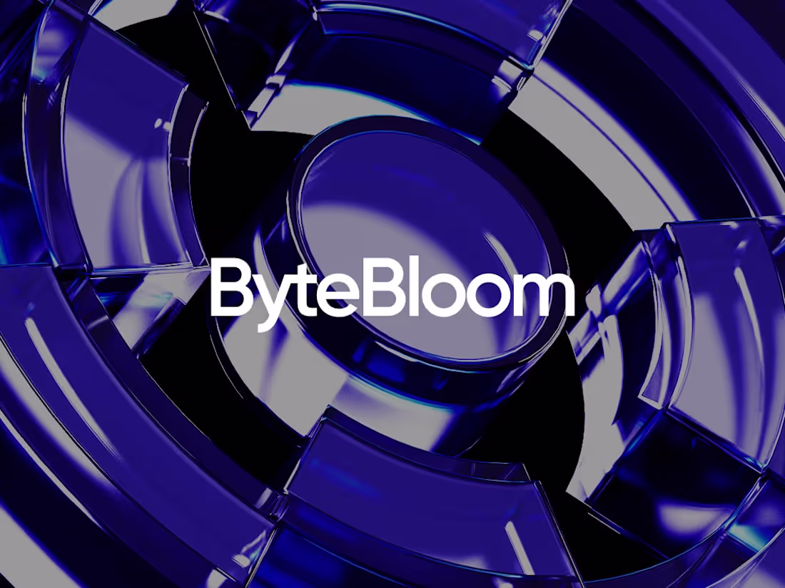 Cover image for ByteBloom 3D Logo