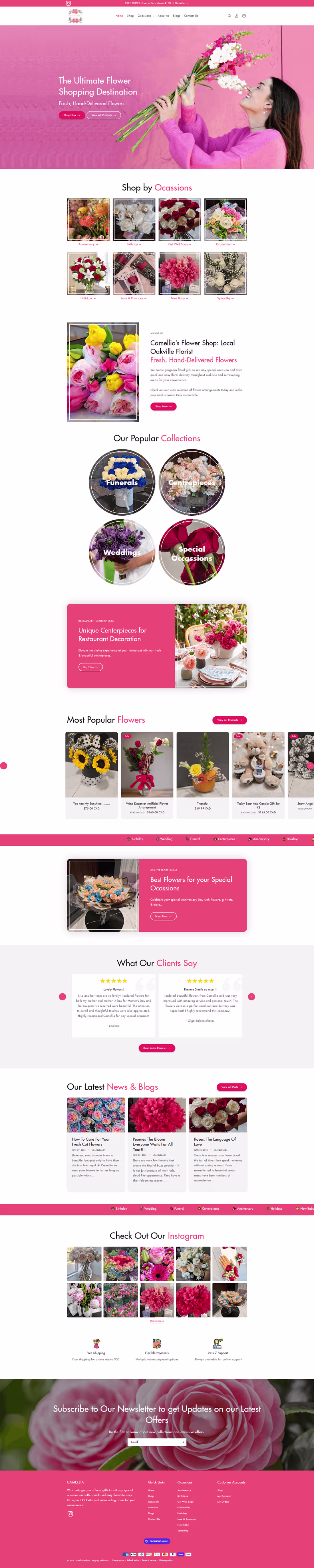 Cover image for I recently met a remarkable woman, running a flower shop fro...