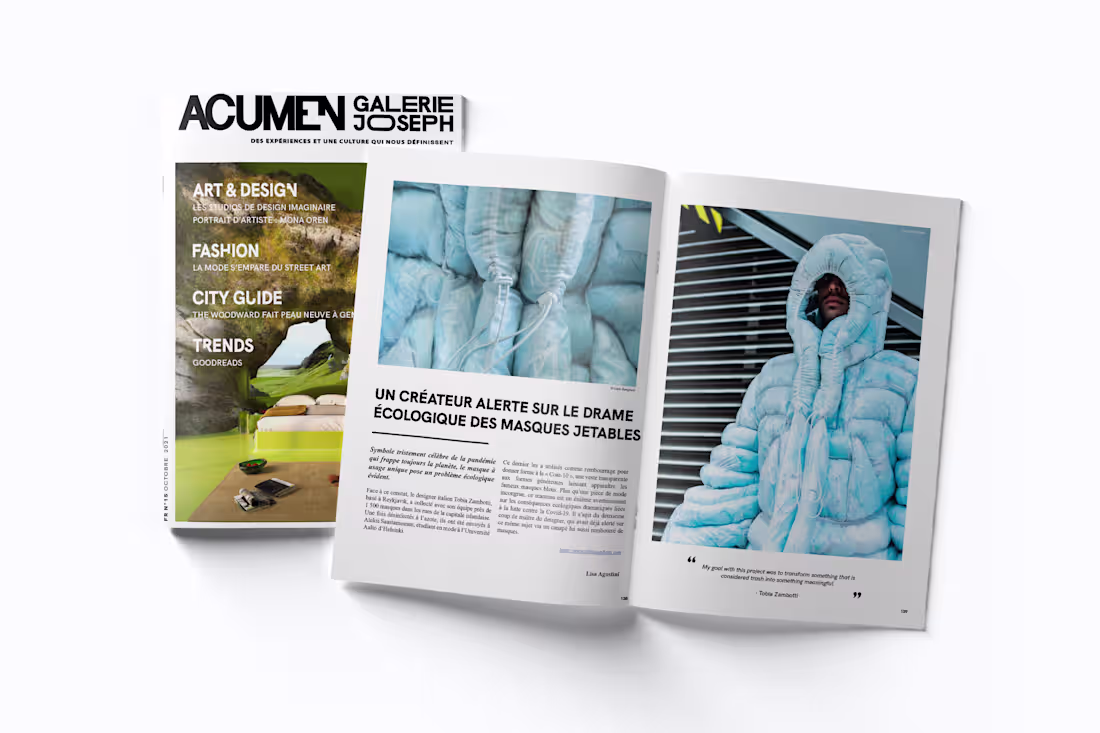 Cover image for magasine acumen
