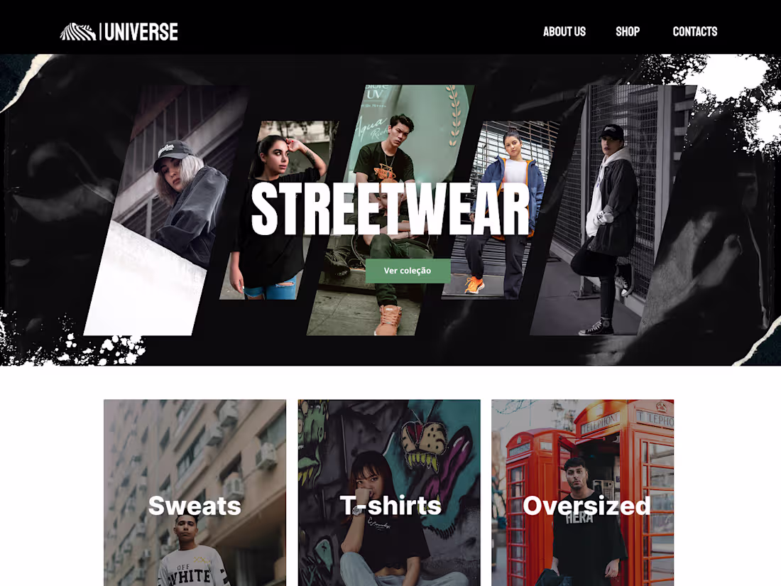 Cover image for Universe | E-commerce website layout 🚀 Universe is an emerg...