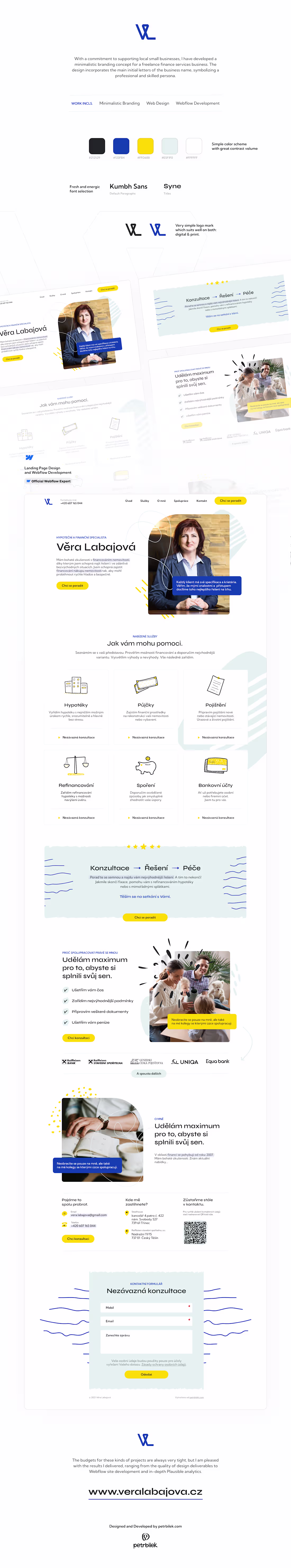 Cover image for Veralabajova.cz - Finance Freelance Business