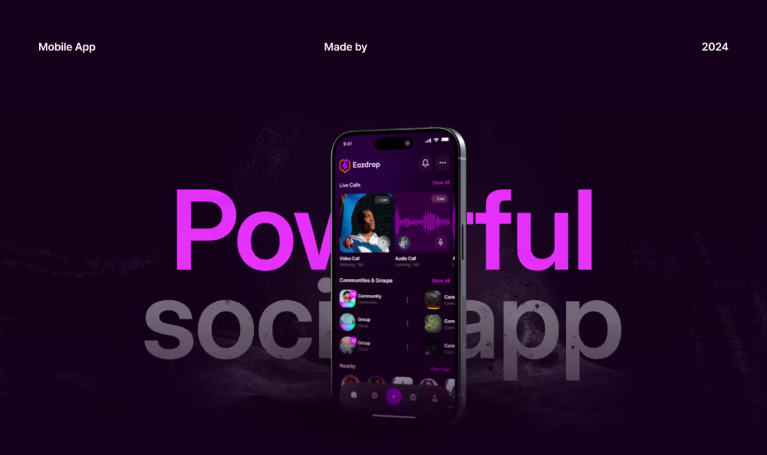 Cover image for Eazdrop Mobile App UI/UX Design Project