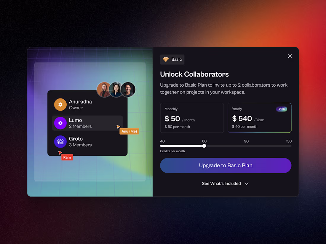 Cover image for AI Dubbing Platform UX Design for Web App & AI Tools