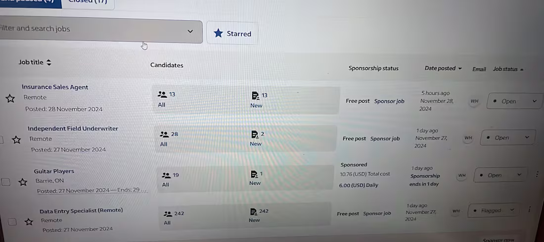 Cover image for Indeed job posting
