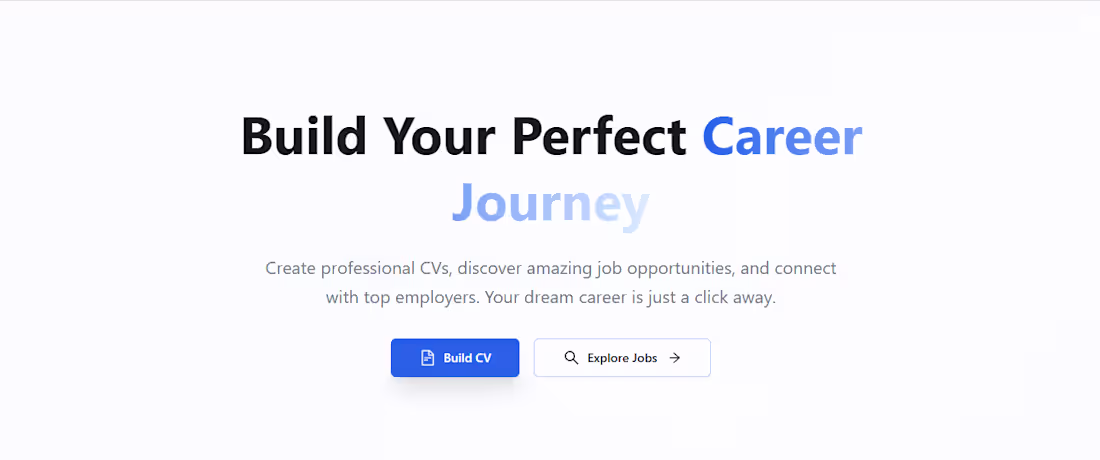Cover image for GoHirefy: Modern Resume Creation Platform