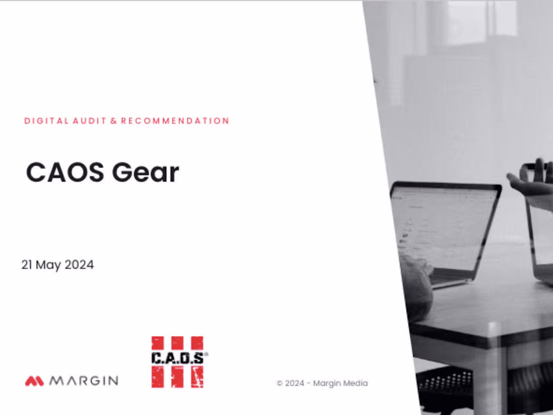 Cover image for Digital Audit & Recommendations