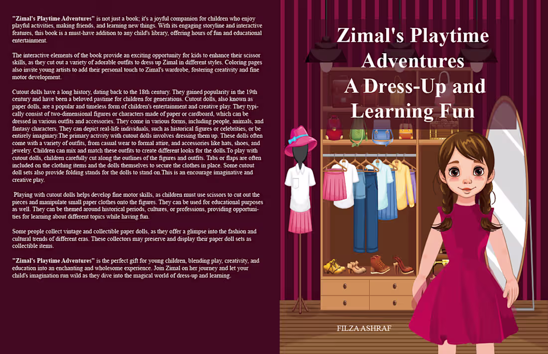Cover image for Zimal's Playtime Adventures A Dress-Up and Learning Fun on Beha…