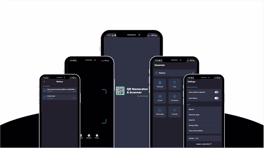 Cover image for QR Code Scanner & Generator