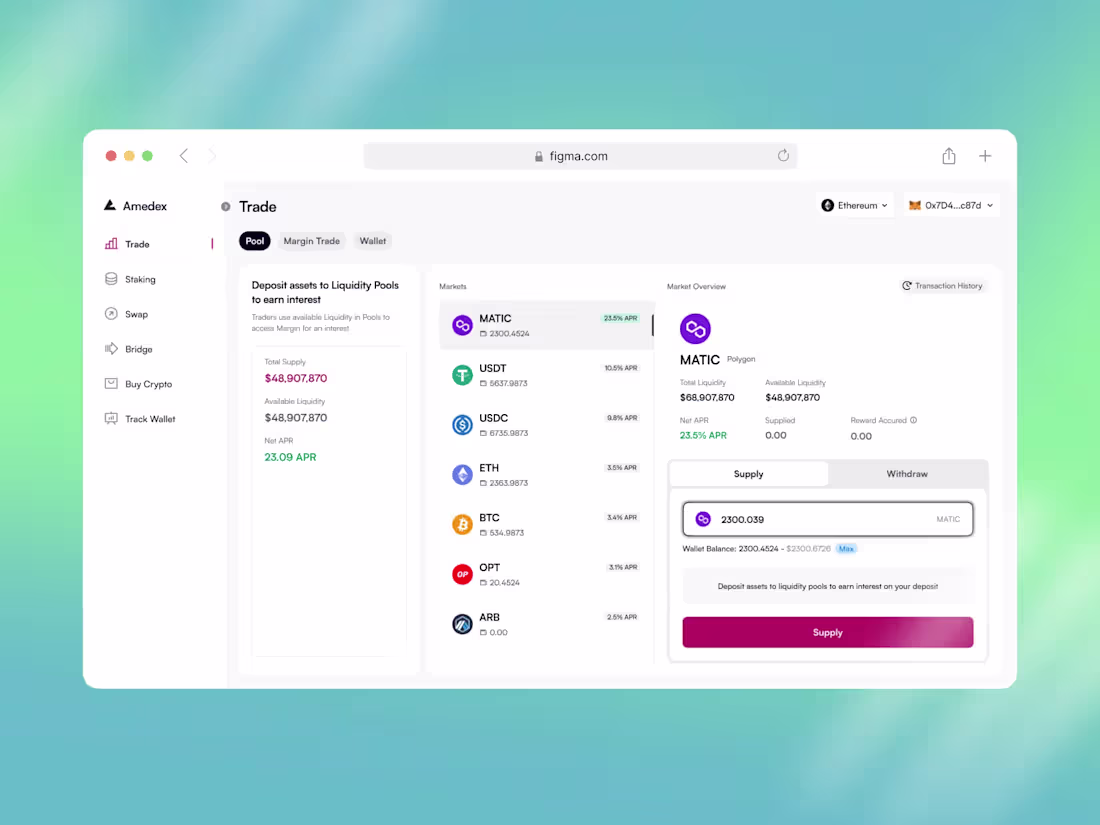 Cover image for Amedex (UI/UX Design)