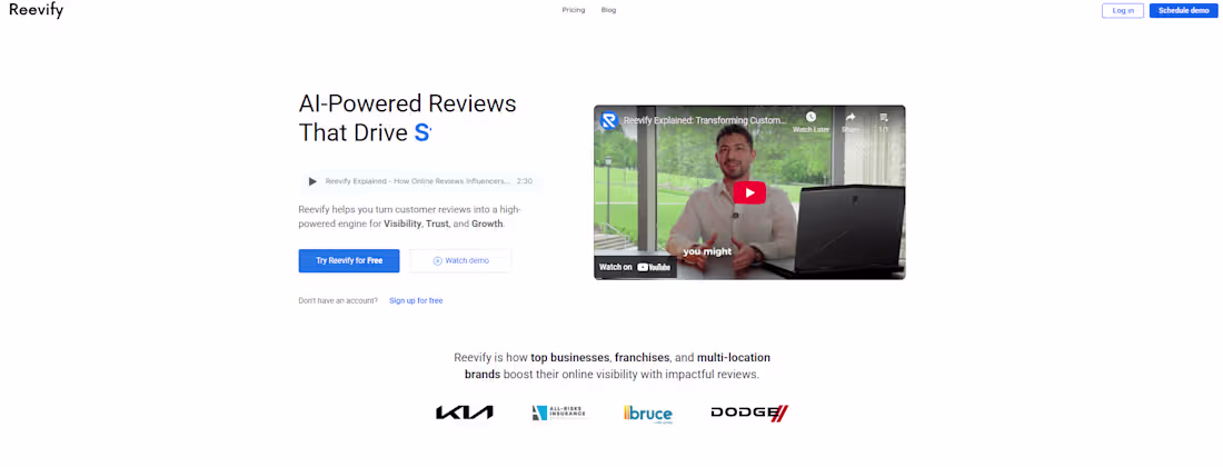 Cover image for Review management platform for business