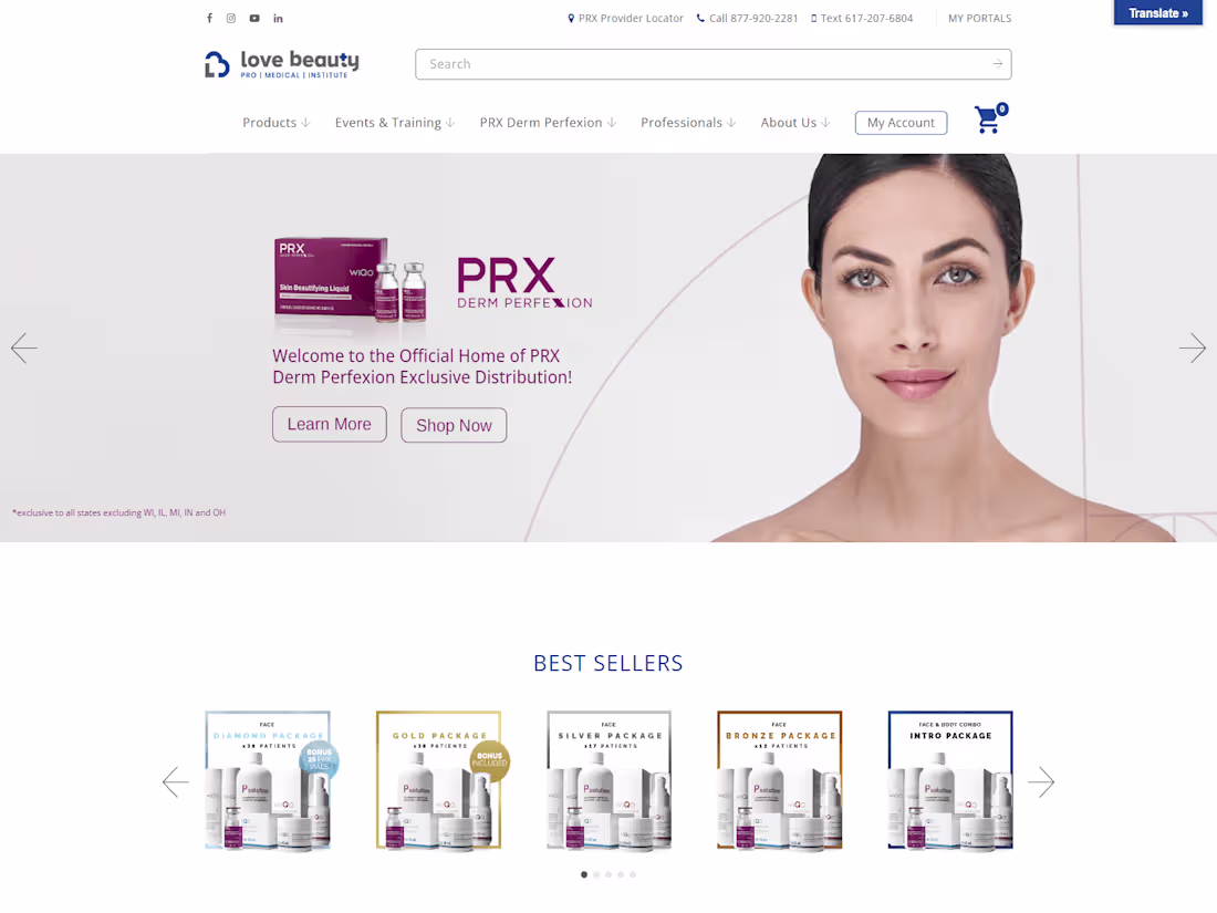 Cover image for lovebeautypro.com