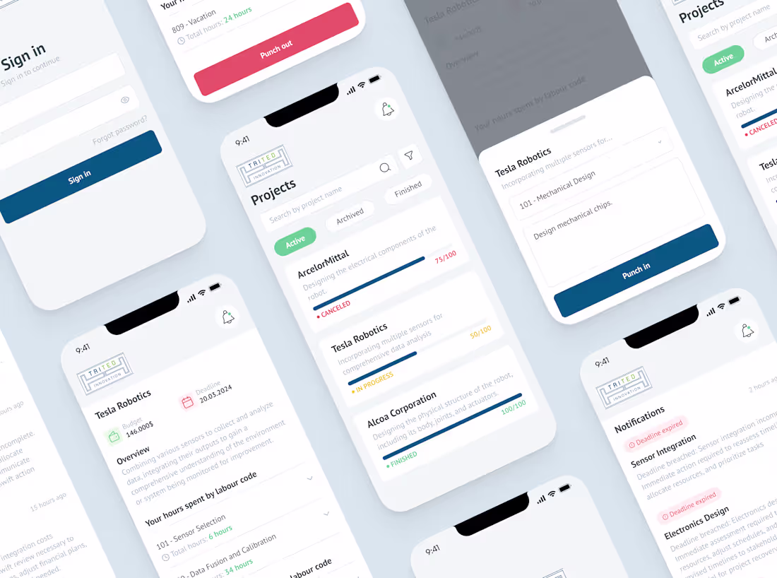Cover image for Trited Mobile/Desktop App