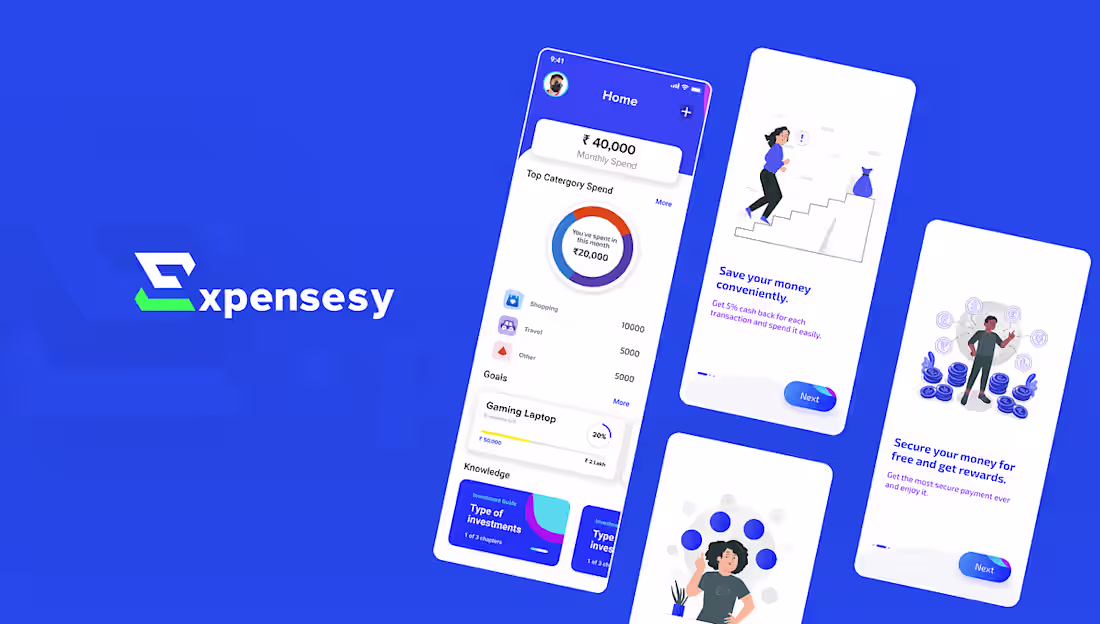 Cover image for Expensesy (Finance Management App)