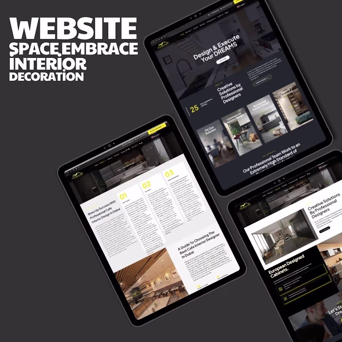 Cover image for Designed premium custom websites for