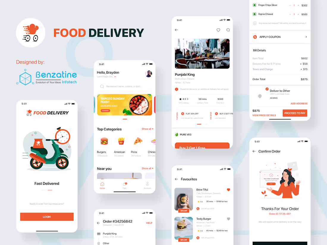 Cover image for Food Delivery Application