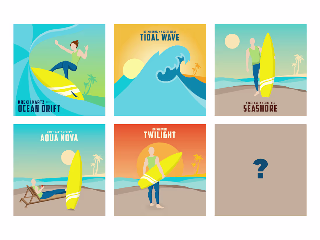 Cover image for Album Covers for My Upcoming EP