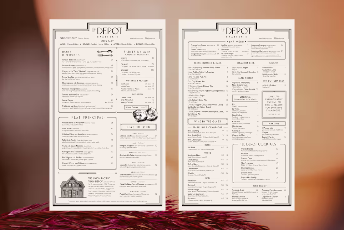 Cover image for Branding for Le Depot, a