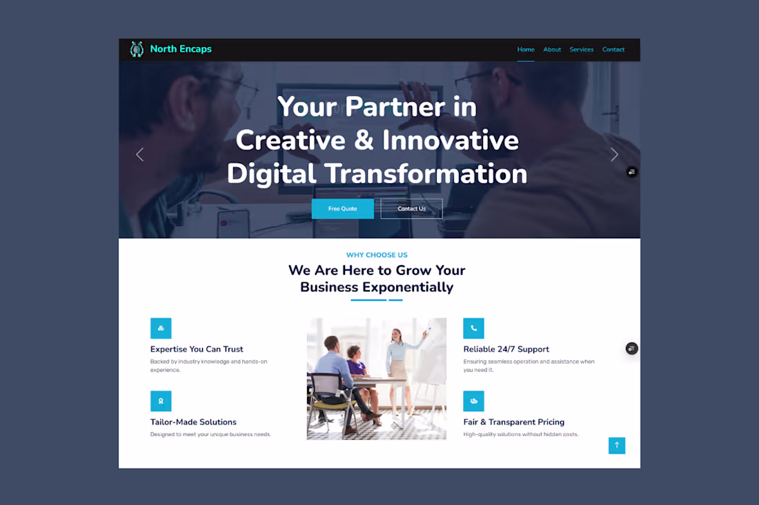 Cover image for North Encaps Pvt Ltd –