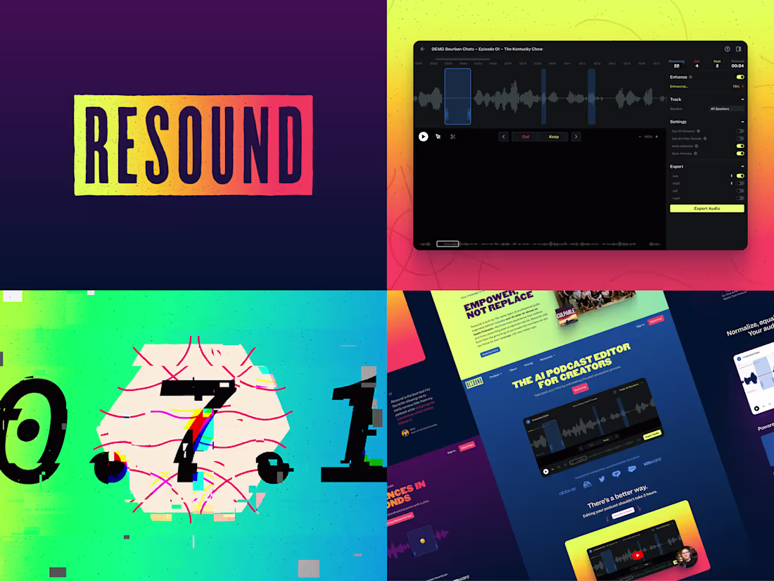 Cover image for Branding & Product Design for an AI Startup