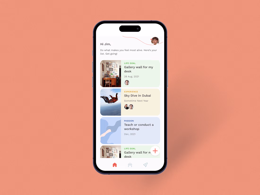 Cover image for Product design for a lifestyle app
