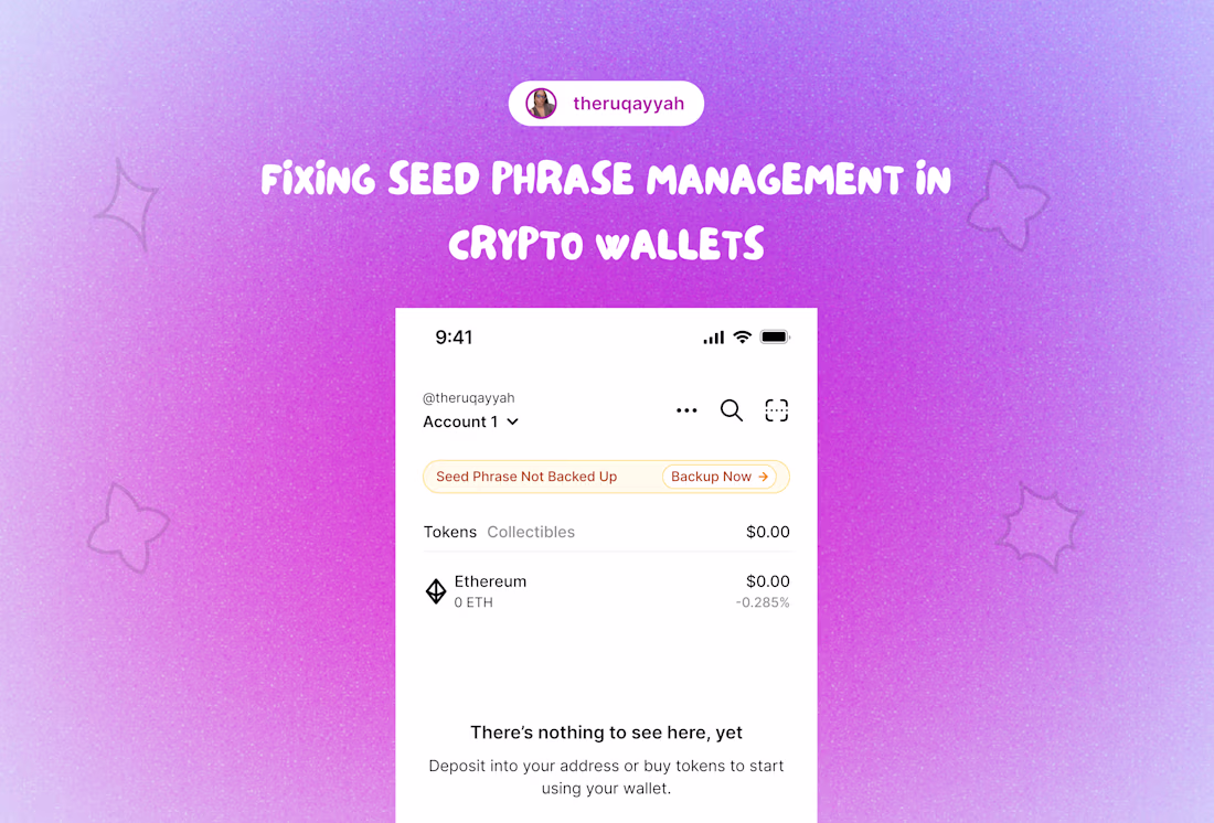 Cover image for Non-Custodial Wallet Onboarding Redesign